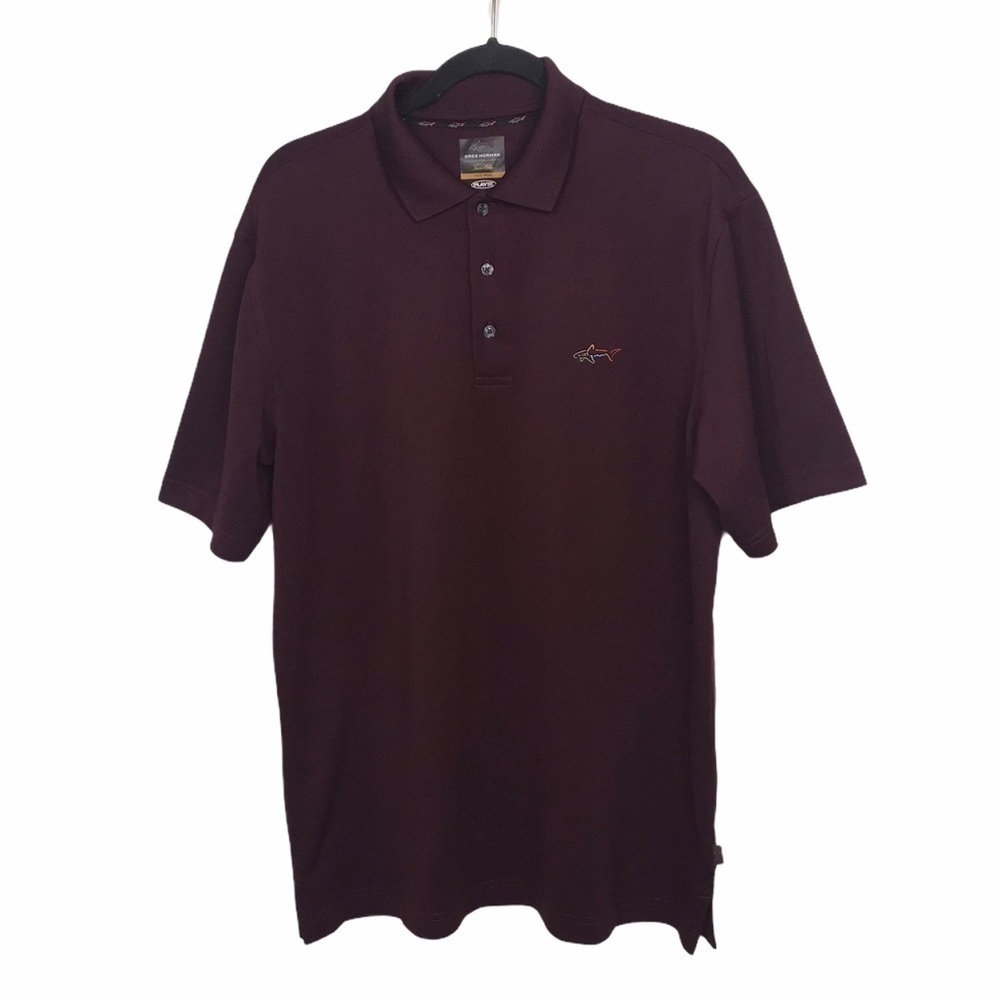 Greg Norman For Tasso Elba Five Iron PlayDry Polo